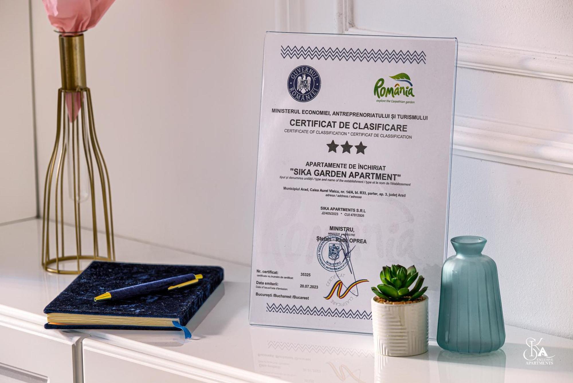 Sika Garden Apartment Arad Dış mekan fotoğraf